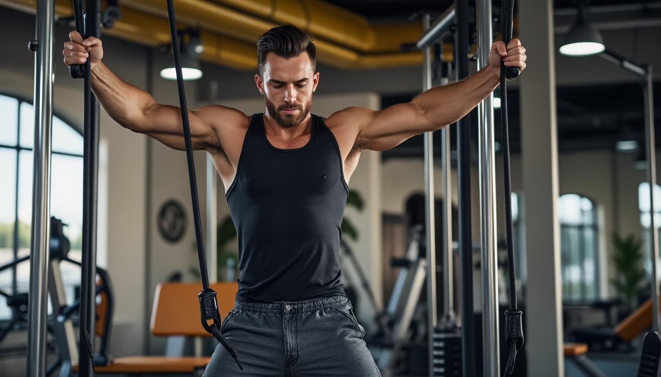 découvrez notre guide complet sur l'exercice de rotation du buste à la poulie pour renforcer efficacement votre tronc et améliorer votre stabilité.