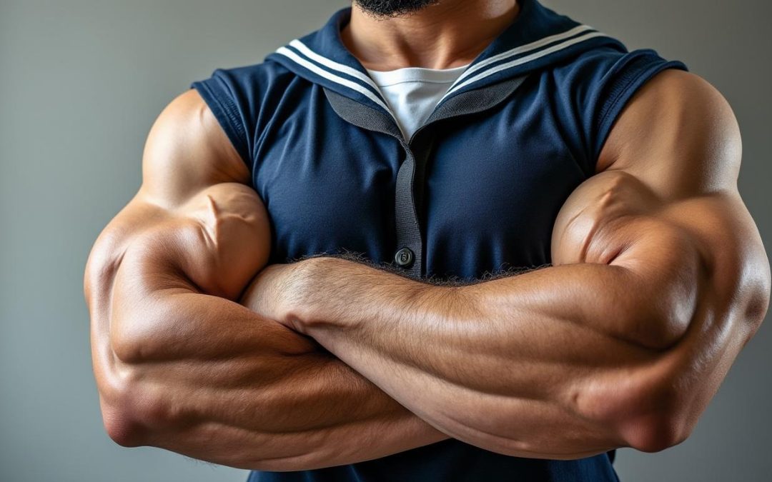 découvrez l'incroyable transformation de popeye avec ses 49 cm d'avant-bras impressionnants, une force légendaire qui fascine et inspire.