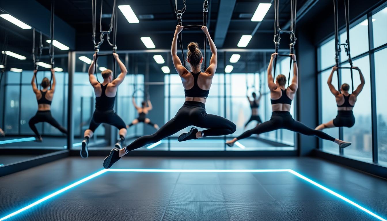 découvrez le bungee fitness, une activité sportive ludique et efficace qui allie fun et renforcement musculaire pour une séance pleine d'énergie.