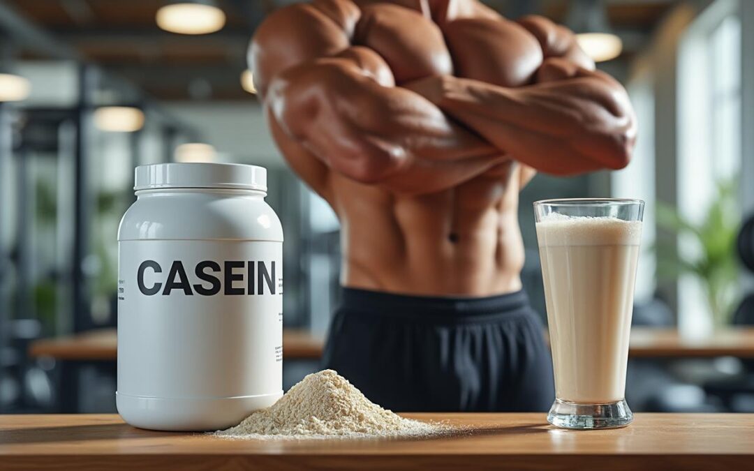 découvrez pourquoi la caséine, une protéine à digestion lente, est idéale en phase de sèche pour préserver et maintenir votre masse musculaire efficacement.