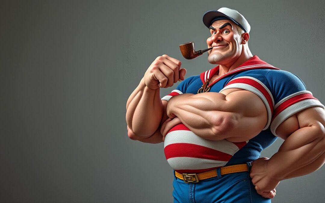 Popeye : un avant-bras impressionnant de 49 cm qui défie les records !